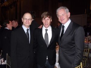David Hyde Pierce, Dustin Lance Black and Victor Garber @ BroadwayWorld David Hyde Pierce, Dustin Lance Black and Victor Garber Photo