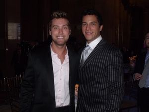 Lance Bass and Nicholas Rodriguez @ BroadwayWorld Lance Bass and Nicholas Rodriguez Photo