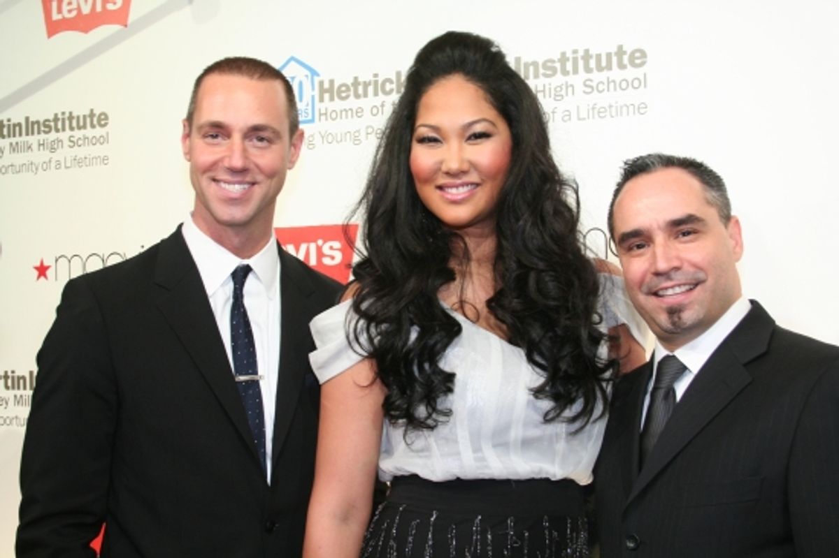 Rob Smith, Kimora Lee Simmons and Thomas Krever at 