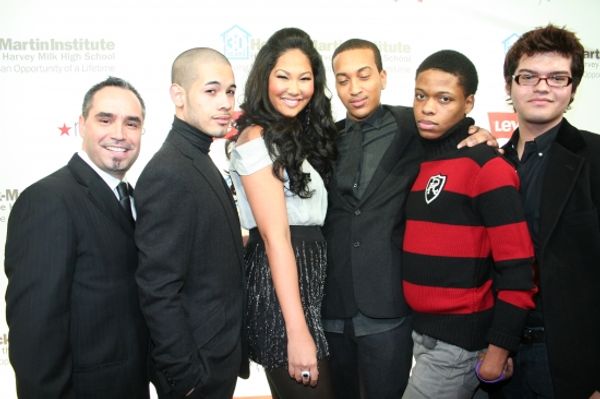 Kimora Lee Simons and The 2009 Polo Fashion Student Designers and Models Photo