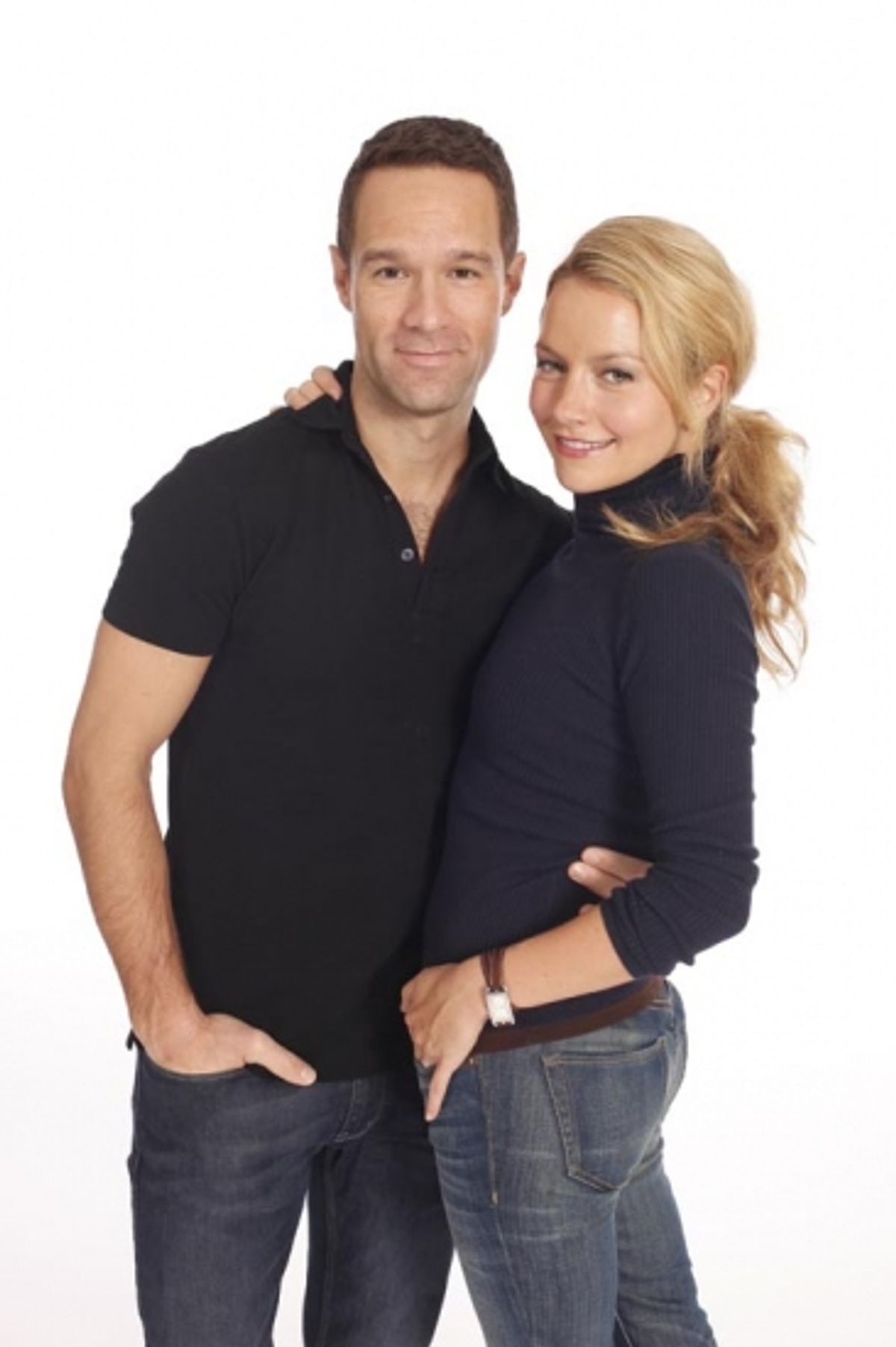 Chris Diamantopoulos and Becki Newton at 