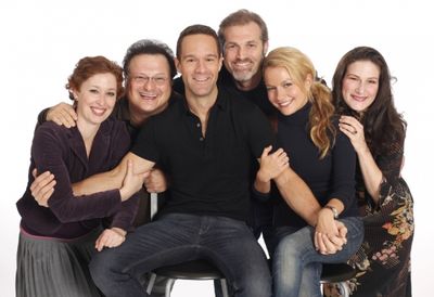 Mylinda Hull, Wayne Knight, Marc Kudisch, Chris Diamantopoulos, Becki Newton and Ana  Photo