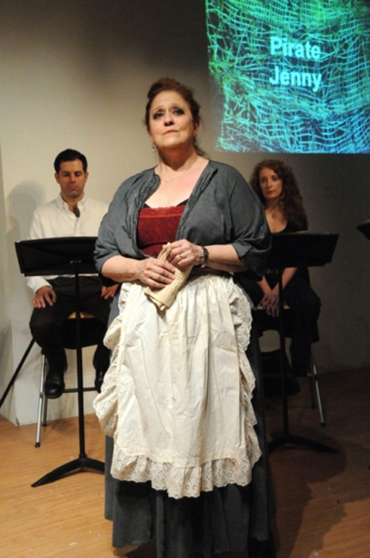 Audrey Lavine, Jerry Marsini and Judy Krause at 