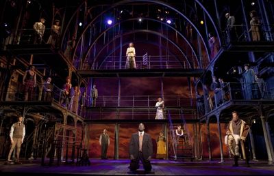 Quentin Earl Darrington and the cast of RAGTIME
 Photo
