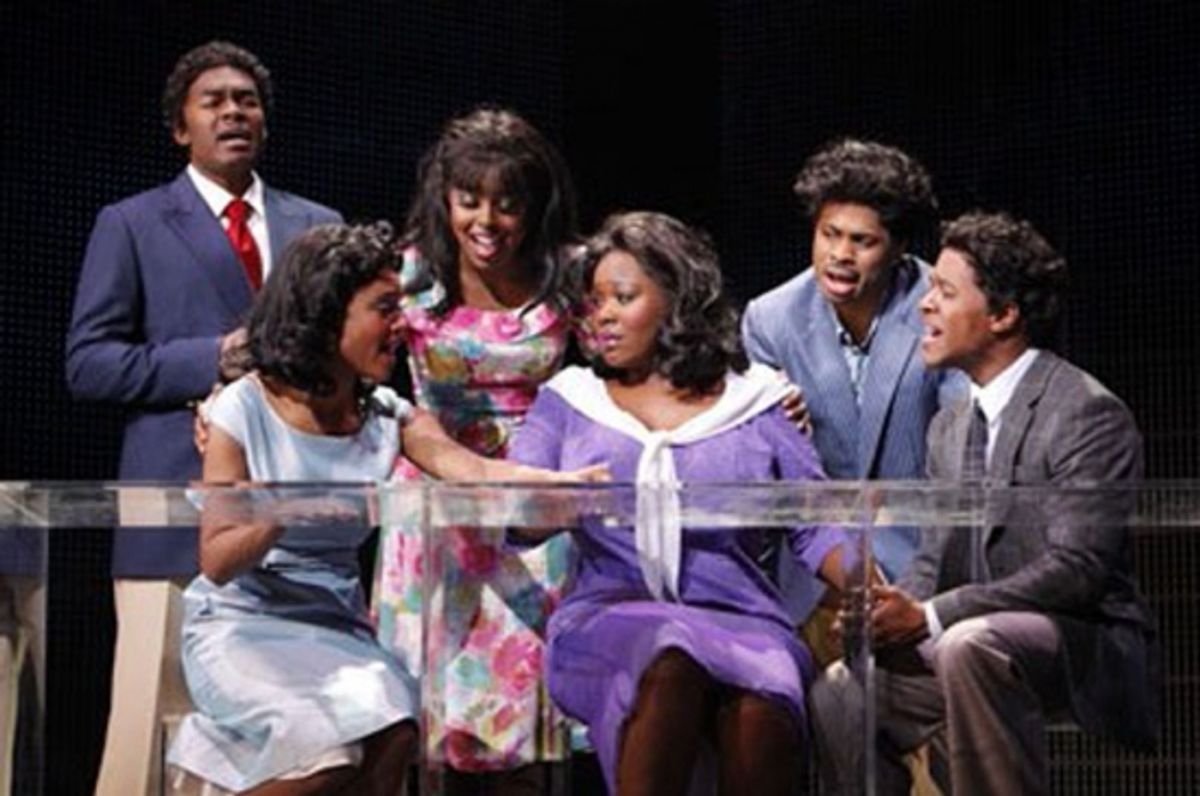 Chaz Lamar Shepherd, Adrienne Warren, Syesha Mercado, Moya Angela, Chester Gregory and Trevon Davis at 