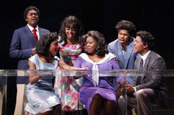 Chaz Lamar Shepherd, Adrienne Warren, Syesha Mercado, Moya Angela, Chester Gregory an Photo