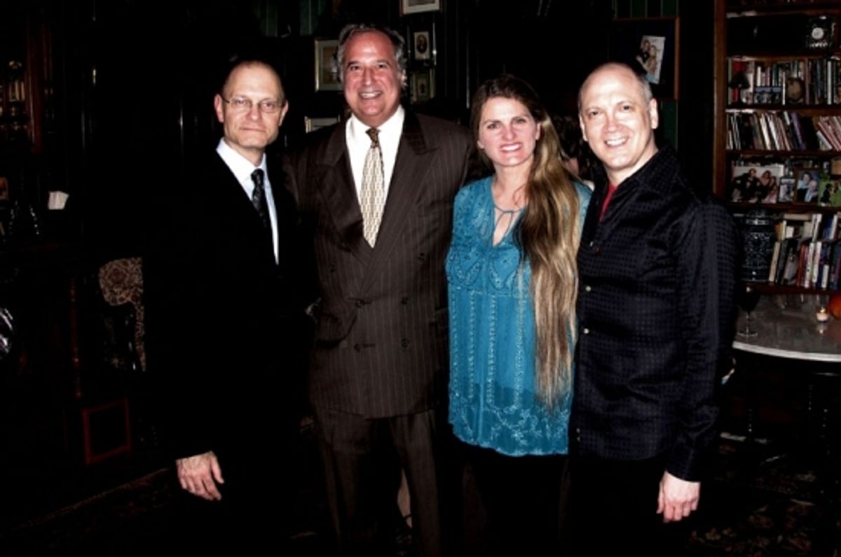 David Hyde Pierce, Stewart Lane, Bonnie Comley and Charles Busch at 