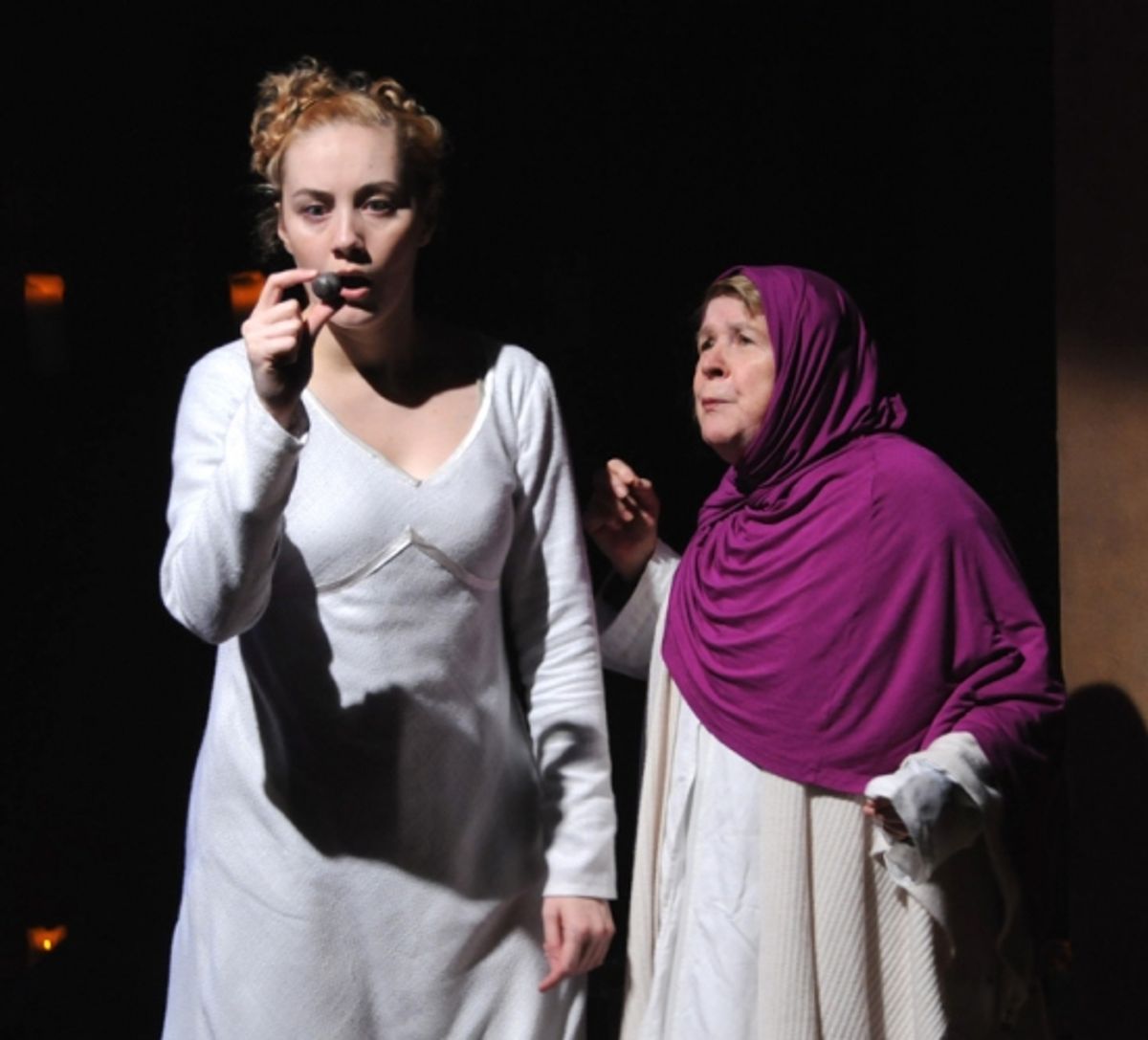 Sofia Jean Gomez and Marylouise Burke at 