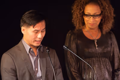 B.D. Wong and Tamara Tunie Photo