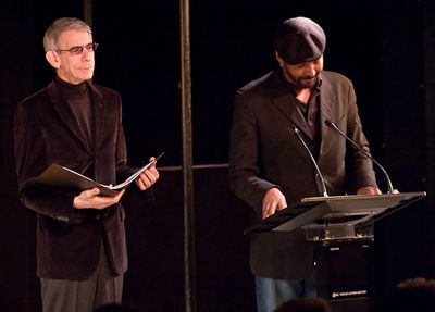 Richard Belzer and Jessie L. Martin Photo