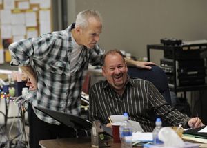 Larry Yando and William Brown @ BroadwayWorld Larry Yando and William Brown Photo