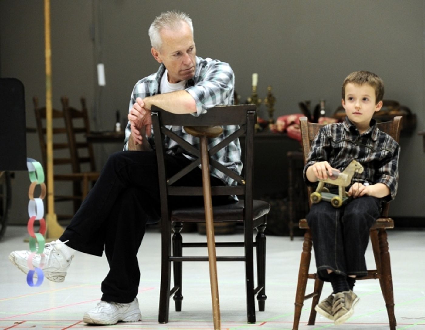 Photo Flash: Goodman Theatre's A CHRISTMAS CAROL In Rehearsal  Image