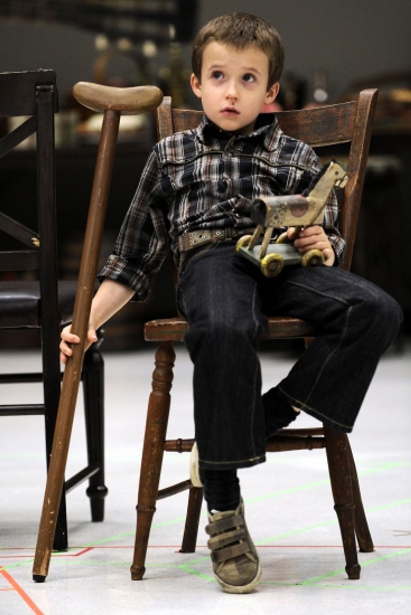 Photo Flash: Goodman Theatre's A CHRISTMAS CAROL In Rehearsal  Image