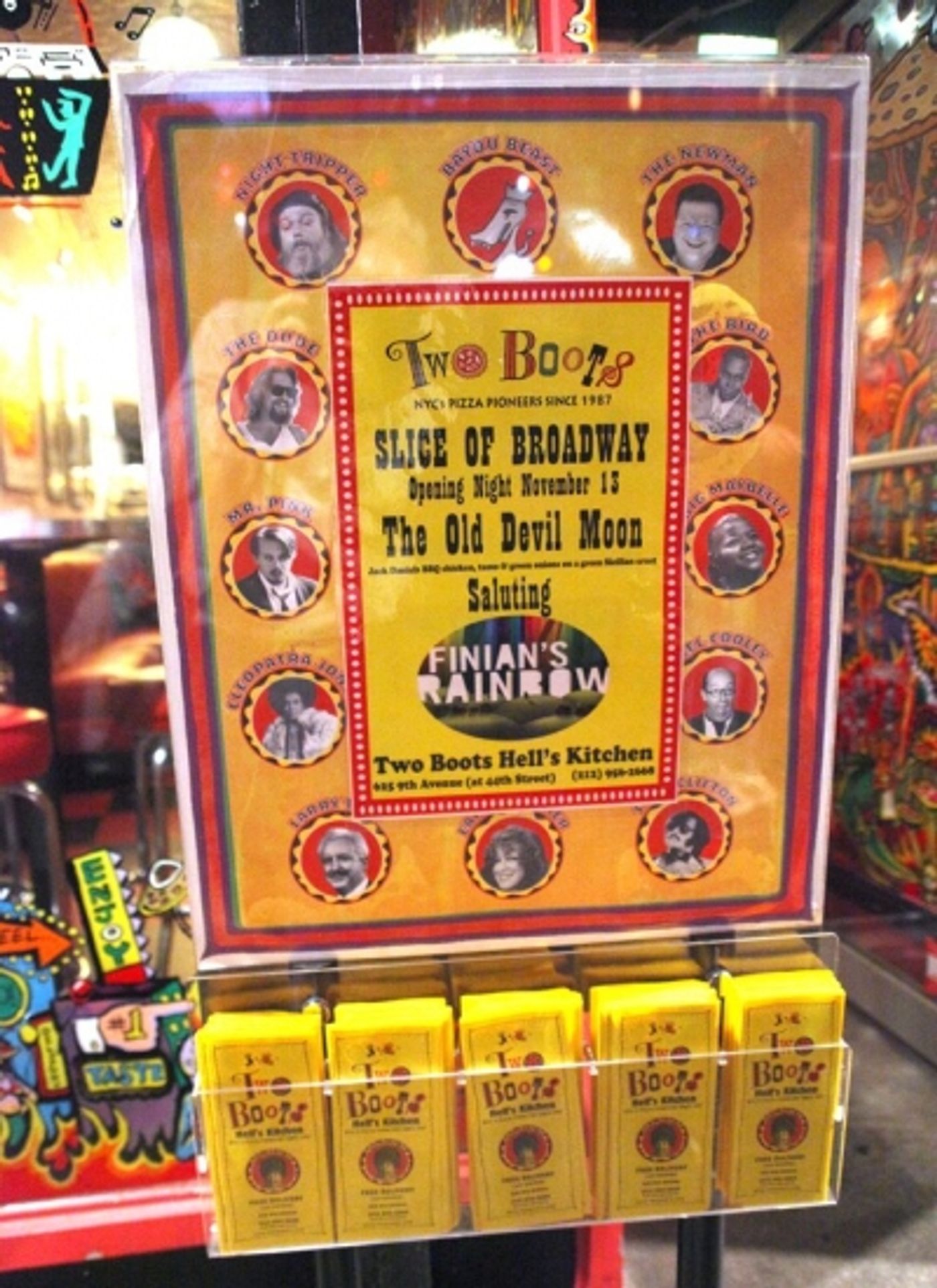 Photo Coverage: Two Boots Pizza Hosts FINIAN's RAINBOW for 'A Slice of Broadway'  Image