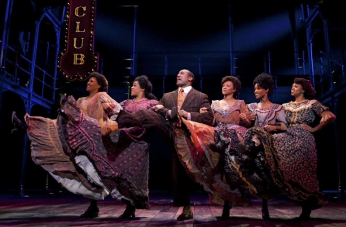 Quentin Earl Darrington and the company of RAGTIME at 