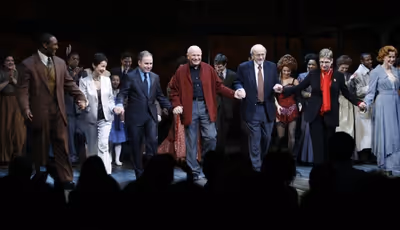 Quentin Earl Darrington, Lynn Ahrens, Stephen Flaherty, Terrence McNally, E.L. Doctor Photo