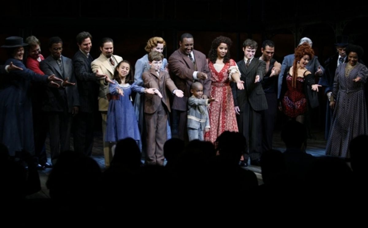 Christiane Noll, Quentin Earl Darrington, Bobby Steggert and the Ensemble at 