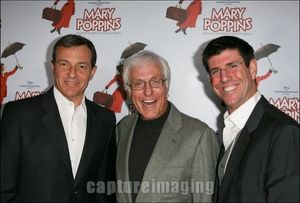 Robert A. Iger, Dick Van Dyke and Rich Ross
 Photo