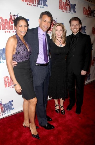 Allyson Tucker, Brian Stokes Mitchell, Marin Mazzie and Jason Danieley Photo