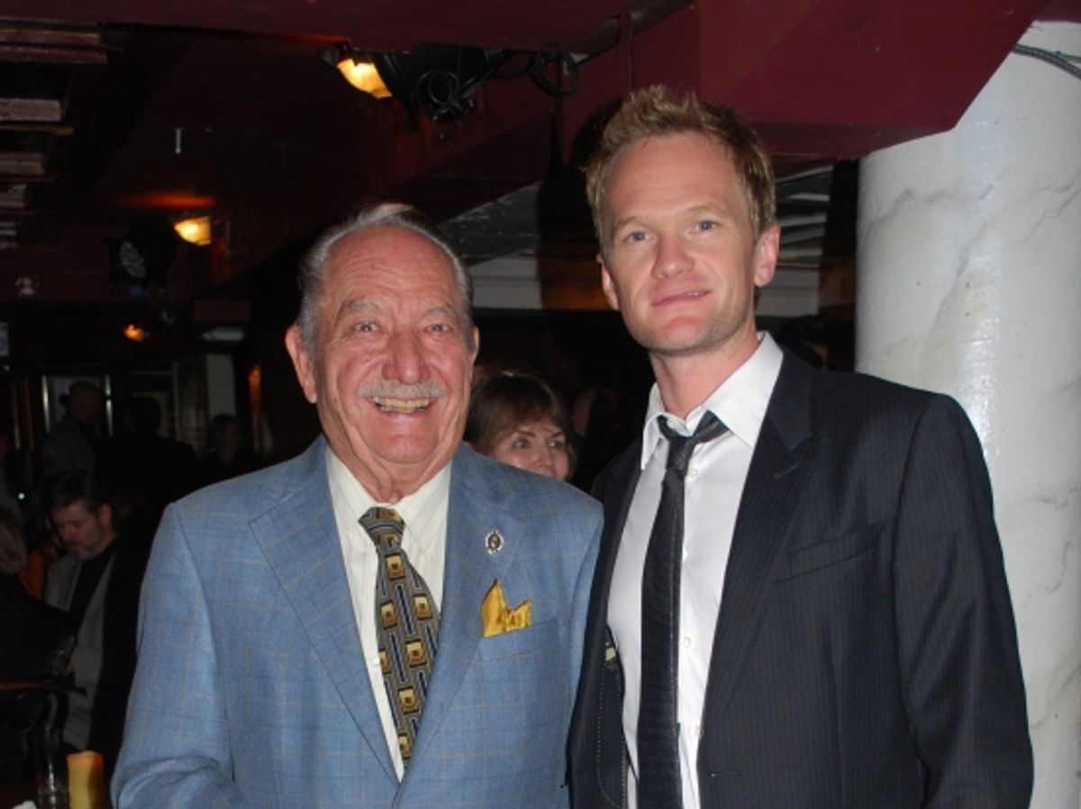 Milt Larsen and Neil Patrick Harris at 