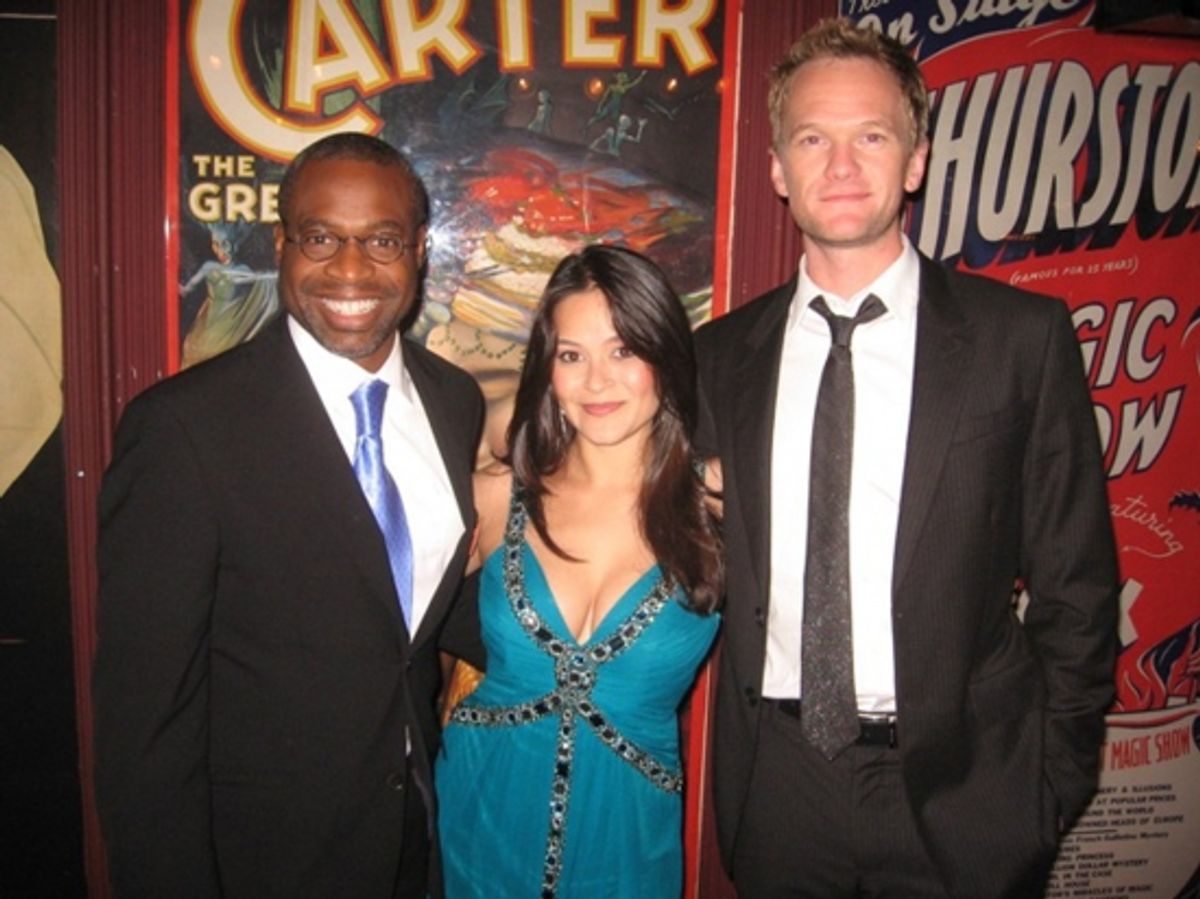 Phill Lewis, Romi Dames and Neil Patrick Harris at 