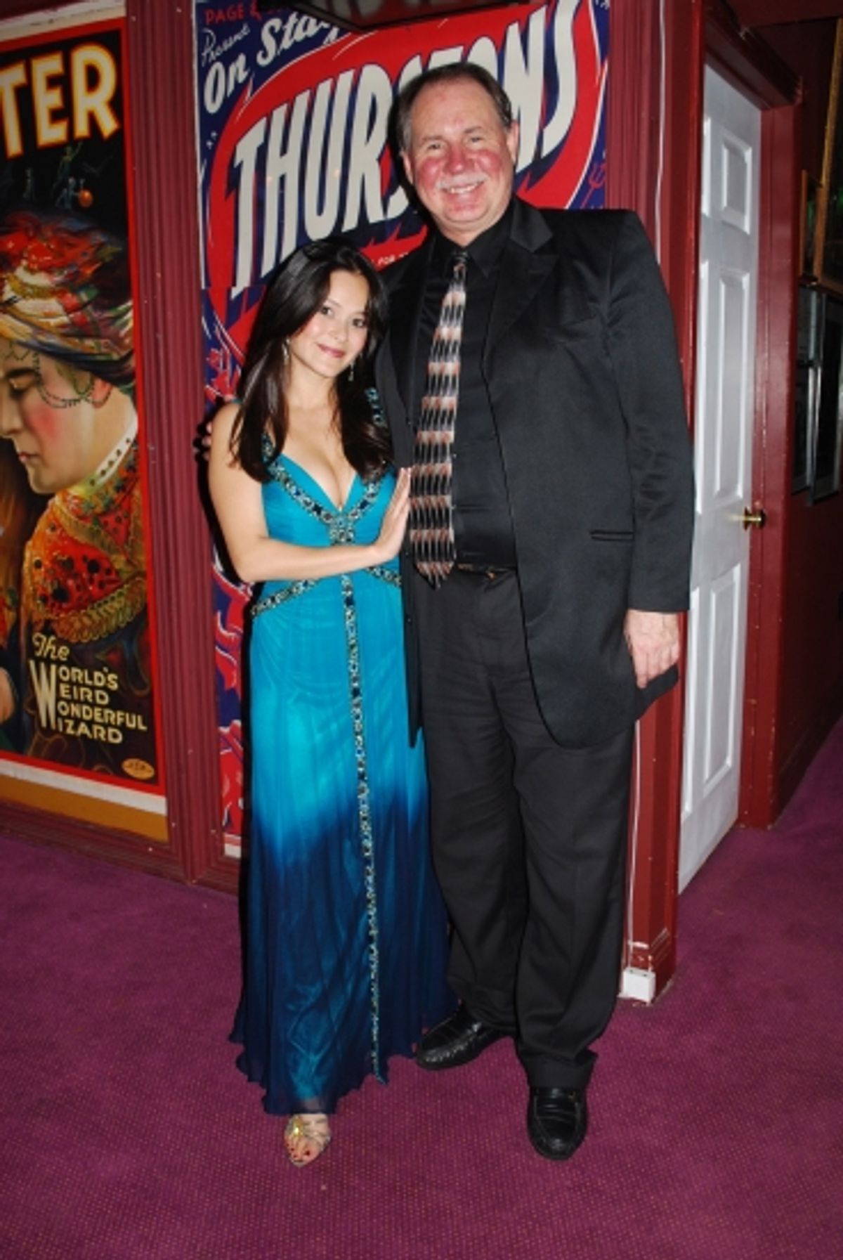 Romi Dames and Its Magic director Dale Hindman at 