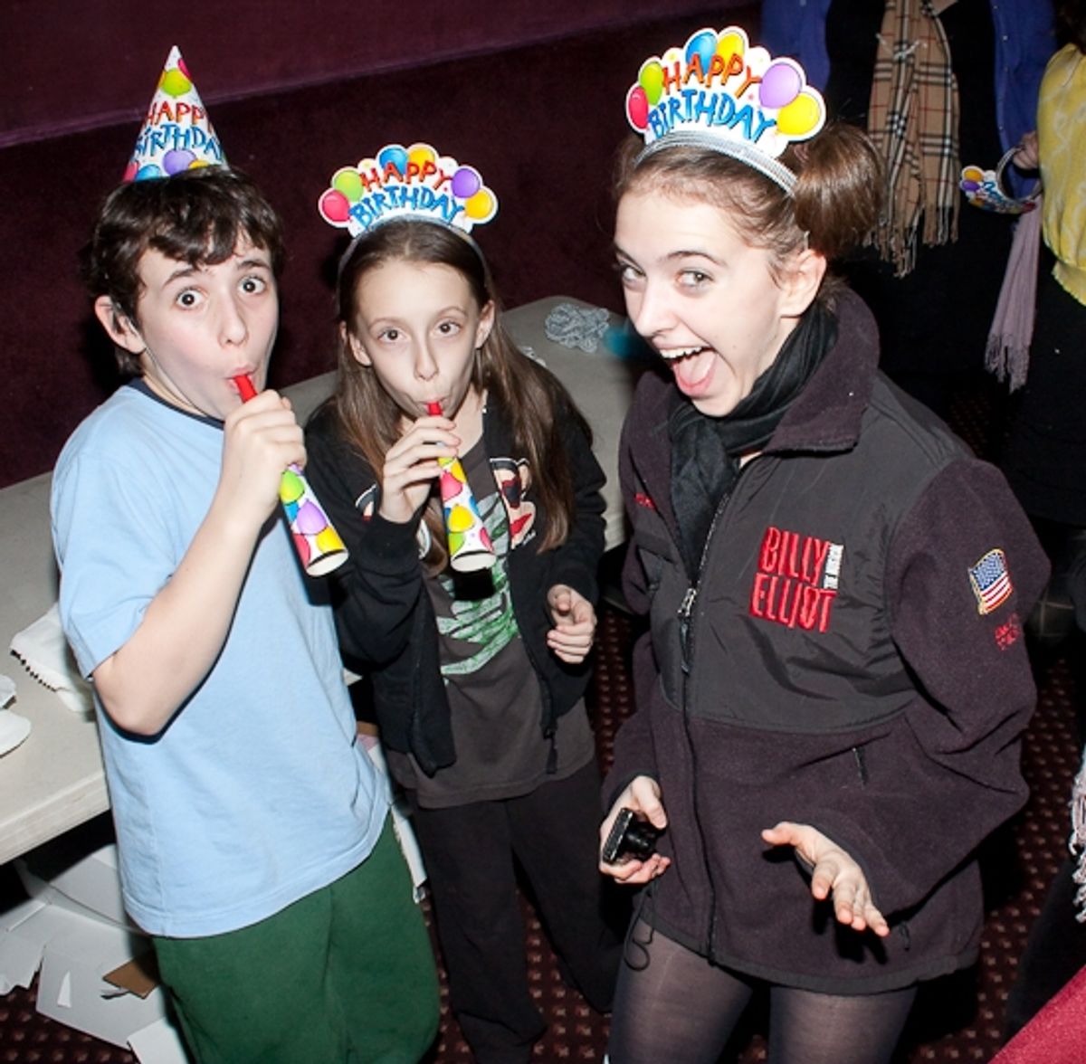 Trevor Braun, Izzy Hanson-Johnston, and Tessa Netting at 