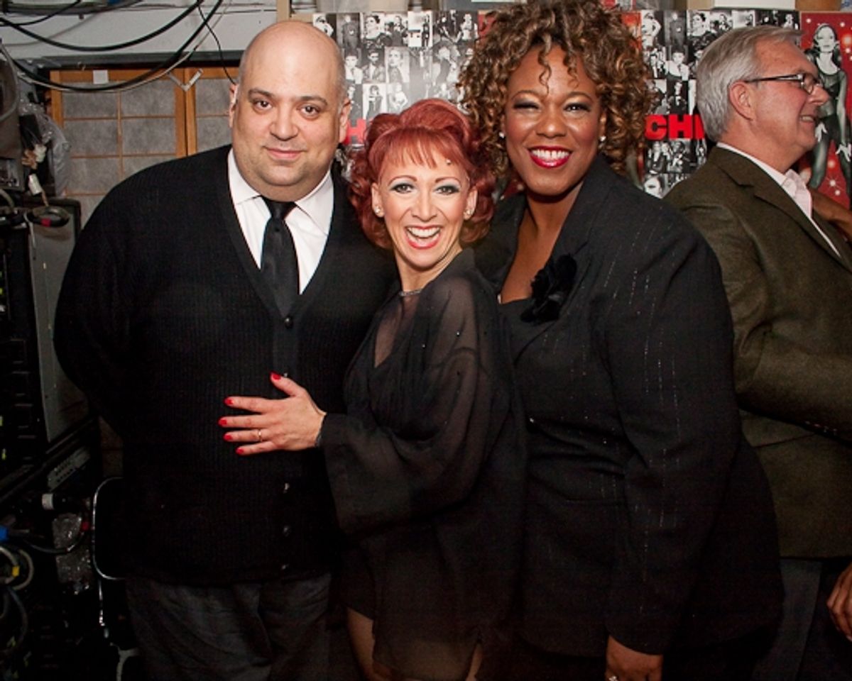 Bonnie Langford, Ray Bokhour and Kecia Lewis-Evans at 