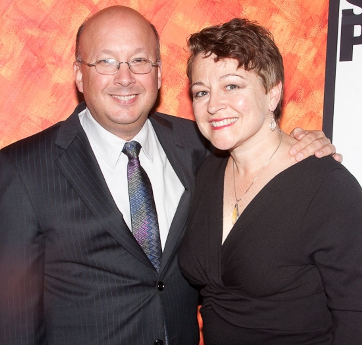 Andrew D. Hamingson with his wife Pam at 