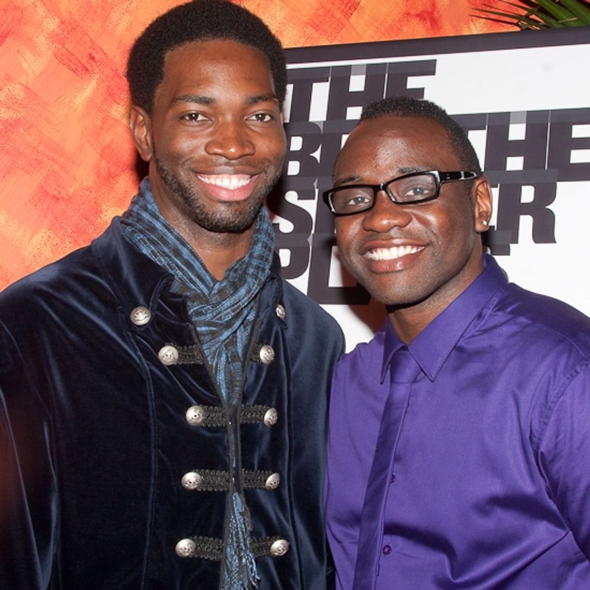 Tarell Alvin McCraney and Brian Tyree Henry at 