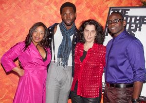 Kimberly Hebert Gregory, Tarell Alvin McCraney , Tina Landau, and Brian Tyree Henry @ BroadwayWorld Kimberly Hebert Gregory, Tarell Alvin McCraney , Tina Landau, and Brian Tyree Henry Photo