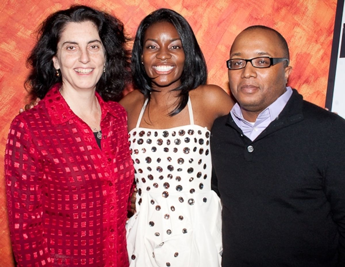 Tina Landau, Kianne Muschett, Robert O'Hara at 