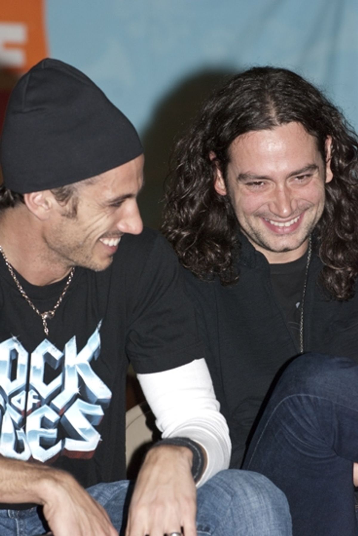 James Carpinello and Constantine Maroulis at 