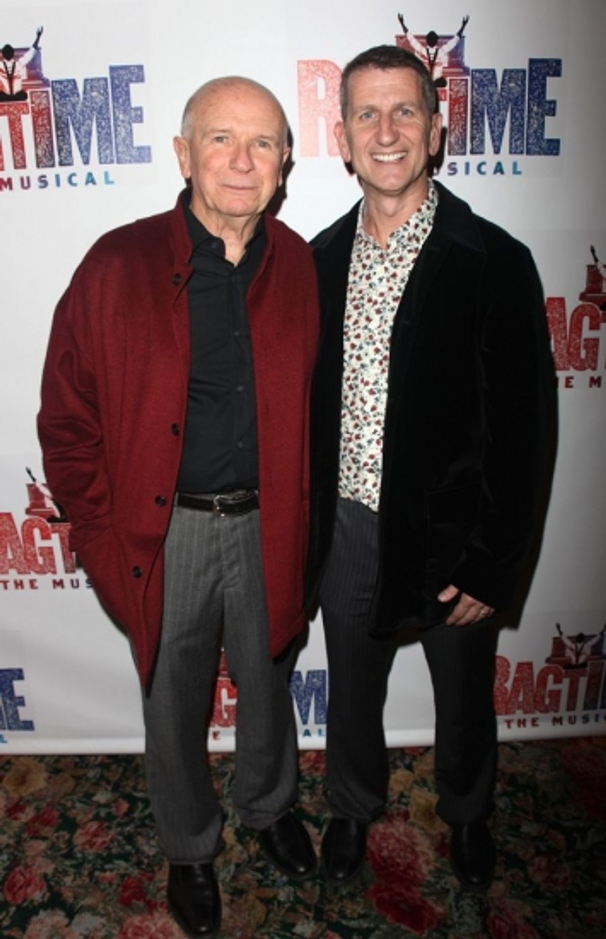 Terrence McNally and Tom Kirdahy at 