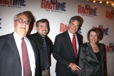 Barney Frank, James Ready, Paul Pelosi and Nancy Pelosi
 Photo
