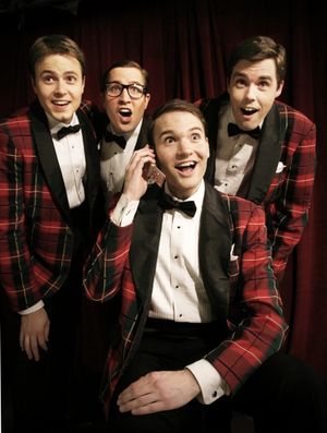 Ryan McCabe, Aaron Finley, John Bartley, and Daniel Stoltenberg Photo