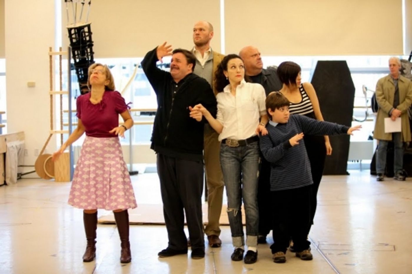 Photo Flash: The Cast of THE ADDAMS FAMILY in Rehearsal Photo Flash: The Cast of THE ADDAMS FAMILY in Rehearsal Image