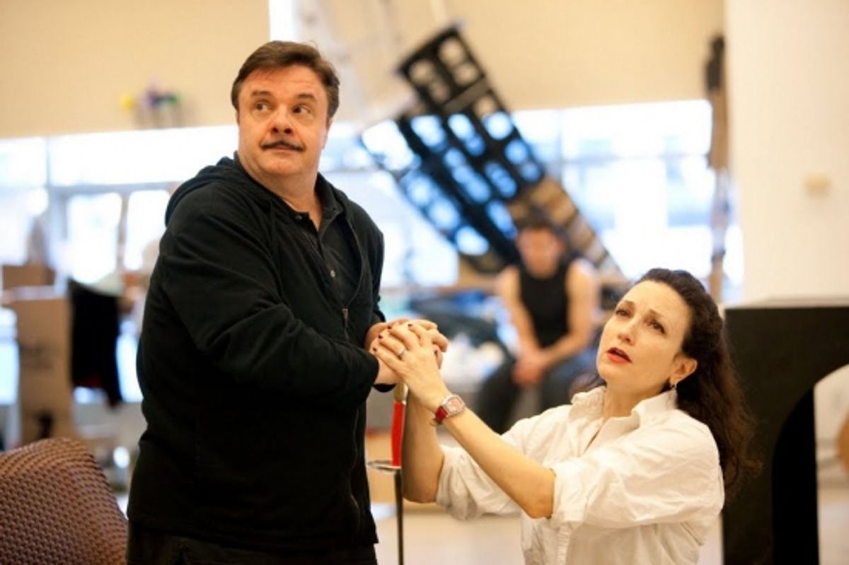 Bebe Neuwirth and Nathan Lane at 
