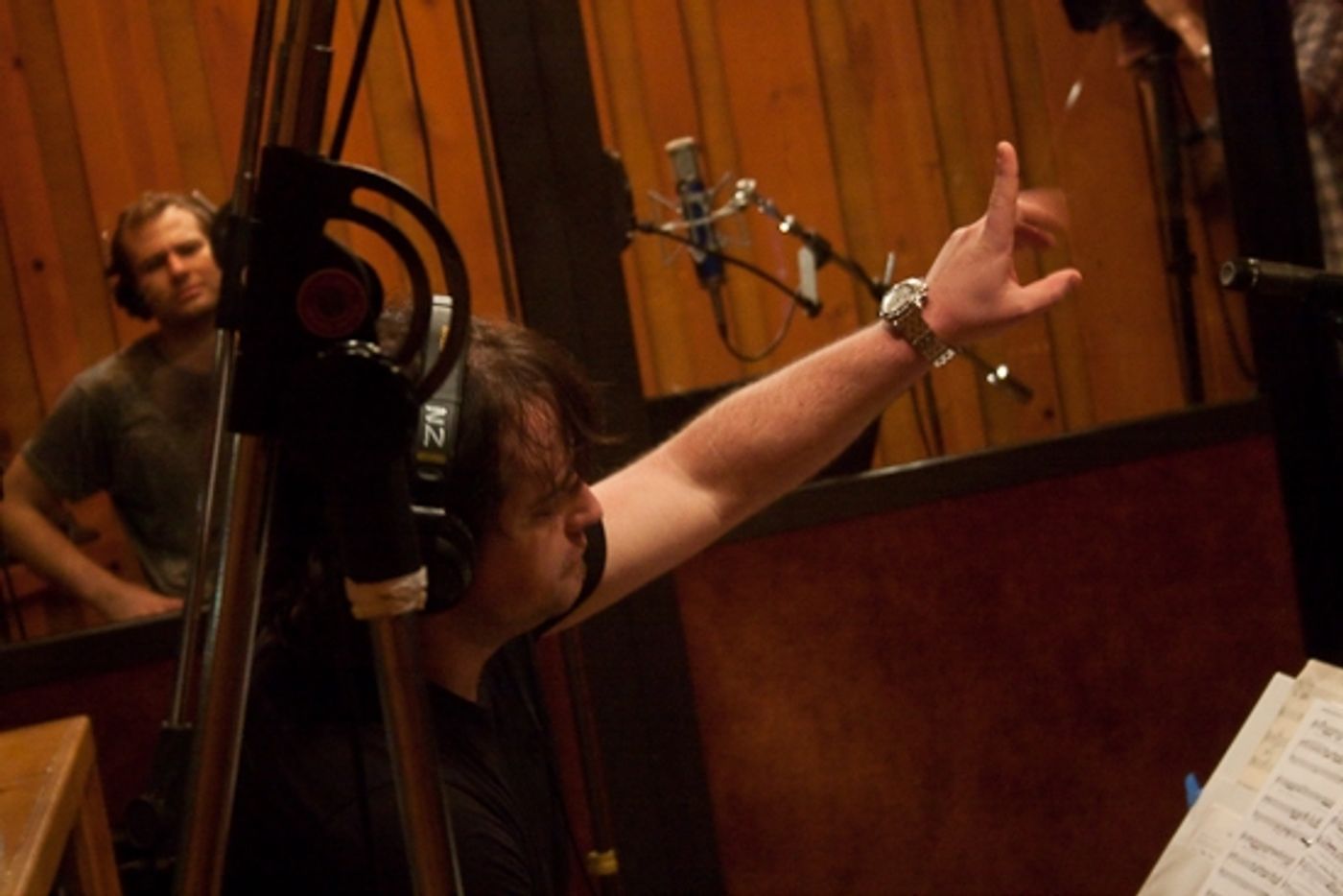 Photo Coverage: In the Recording Studio with the Cast of MEMPHIS!; Recording Available 12/11!  Image