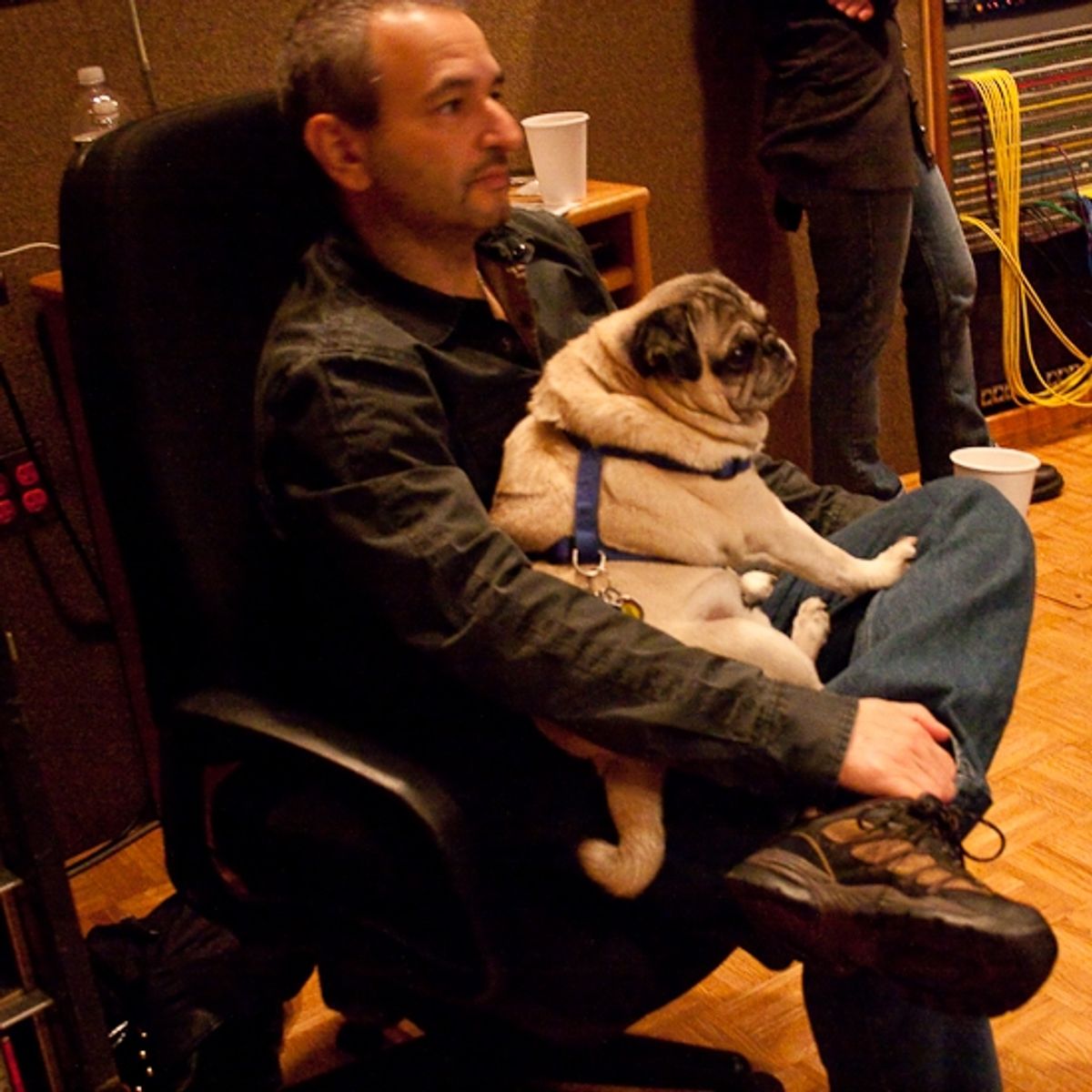 Joe DiPietro and Rocco at 