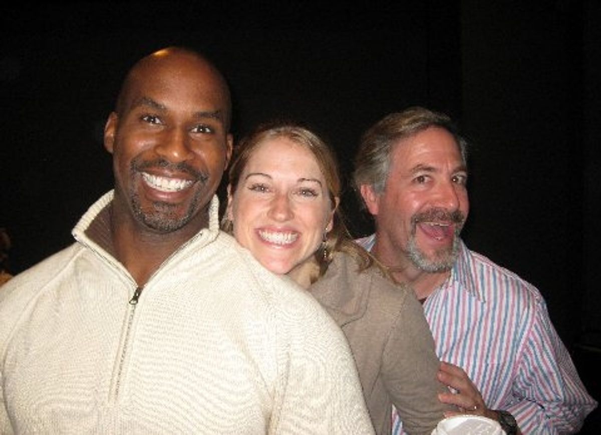 Alan H. Green, Julie Reiber and Bruce Sabath at Industry Reading of THE JERUSALEM SYNDROME, 11/16
