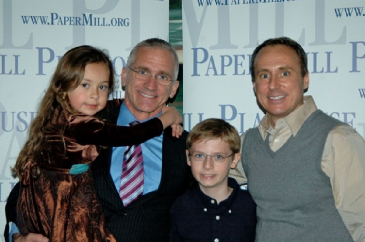 Ashley Hoevee-Elardo, Mark S. Hoebee (Artistic Director), Stephen Hoebee-Jones, Larry Elardo at 