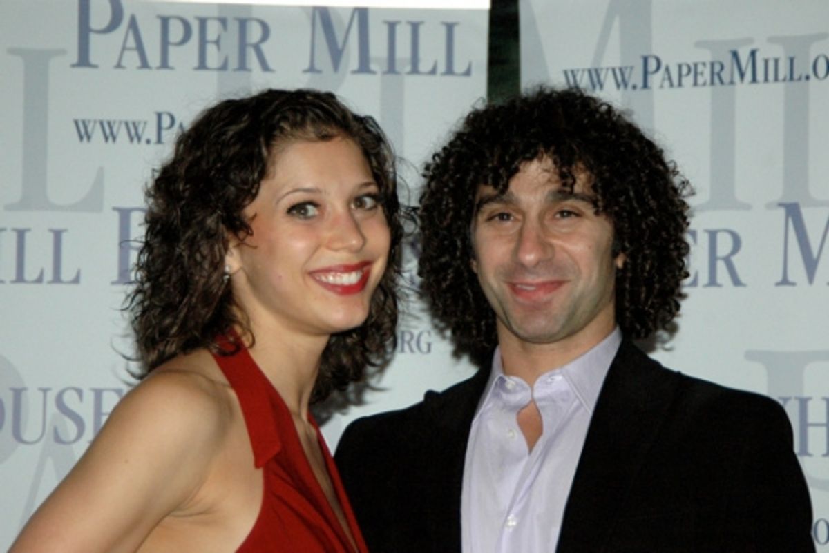 Caitlin Mundth and Ade Abraham at 