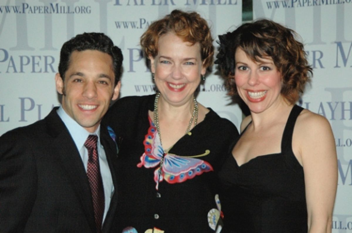 Jeffrey Schecter, Harriet Harris and Tari Kelly at 