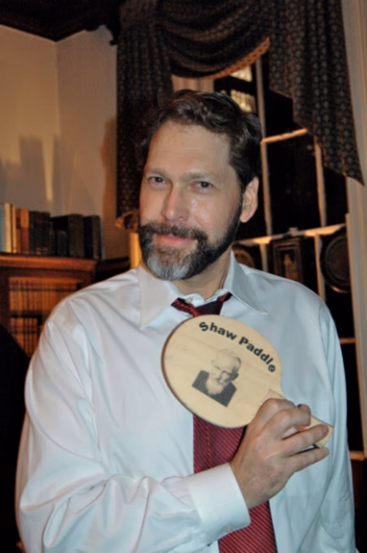 David Staller and 'The Shaw Paddle!' at Project Shaw Presents ON THE ROCKS 