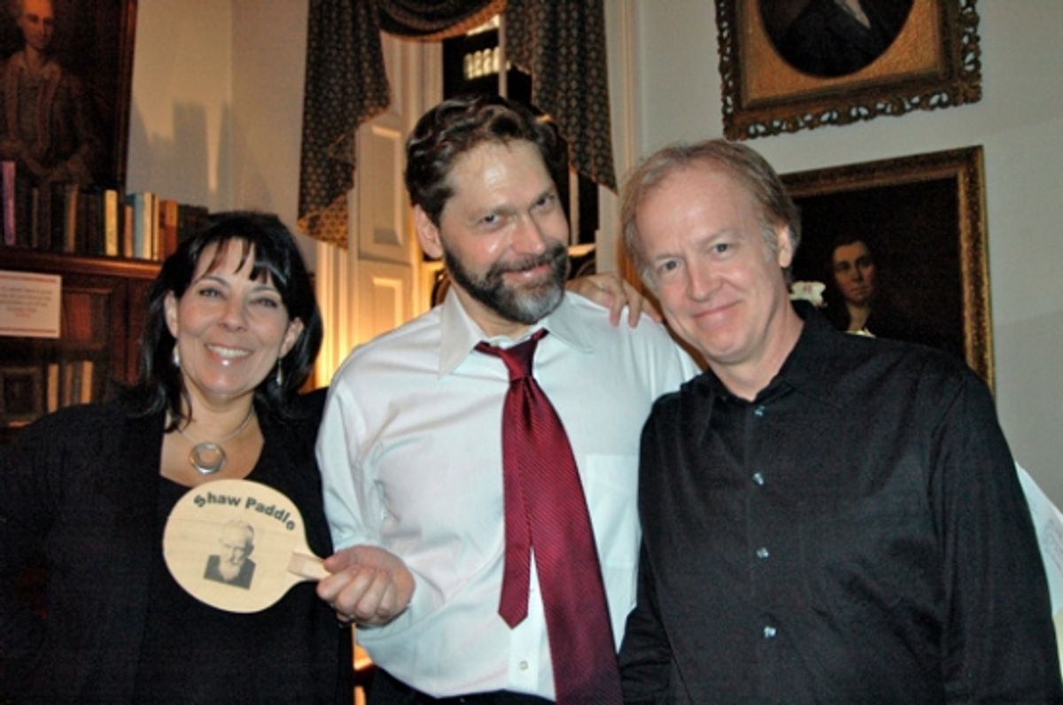 Christine Pedi, David Staller and Ian Gould at Project Shaw Presents ON THE ROCKS 
