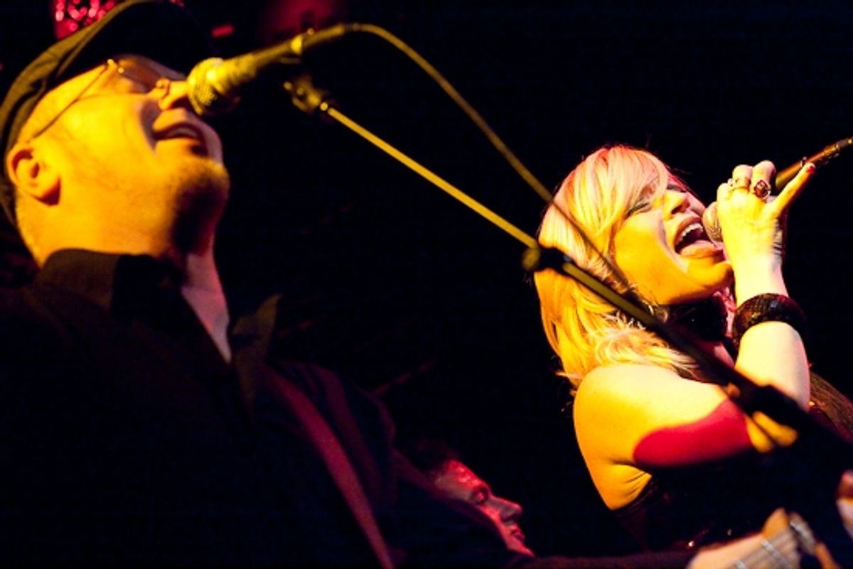 Chris Blisset and Felicia Finley at 