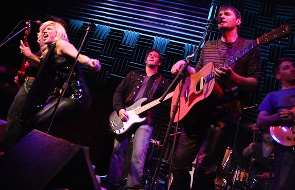 Felicia Finley, Ian Bentley and Brandon Wardell at 