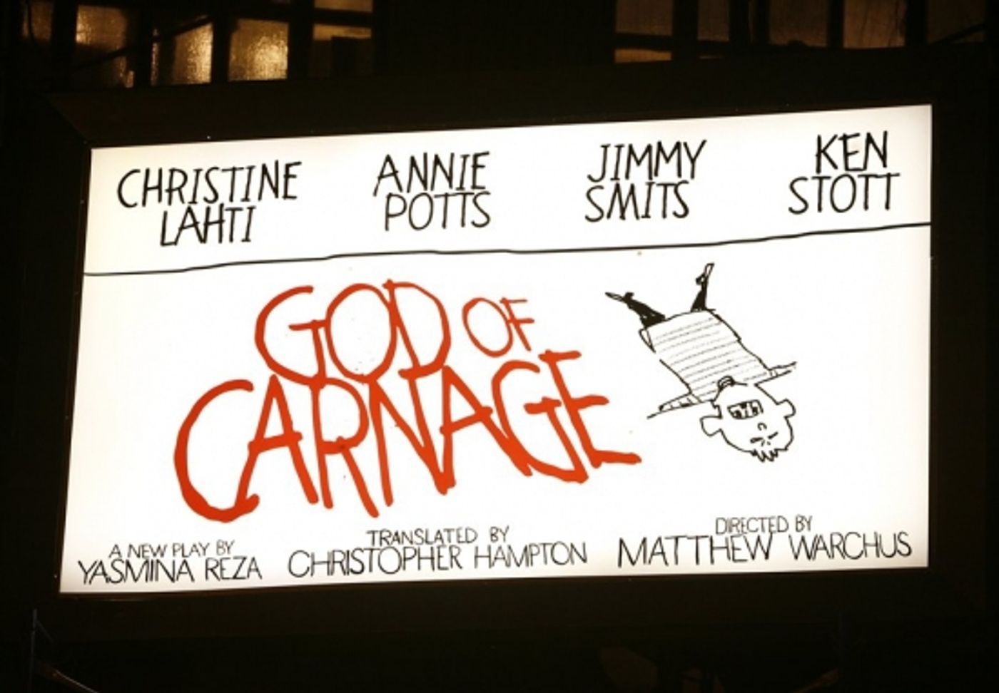 Photo Coverage: The New Cast of GOD OF CARNAGE Debuts! Photo Coverage: The New Cast of GOD OF CARNAGE Debuts! Image