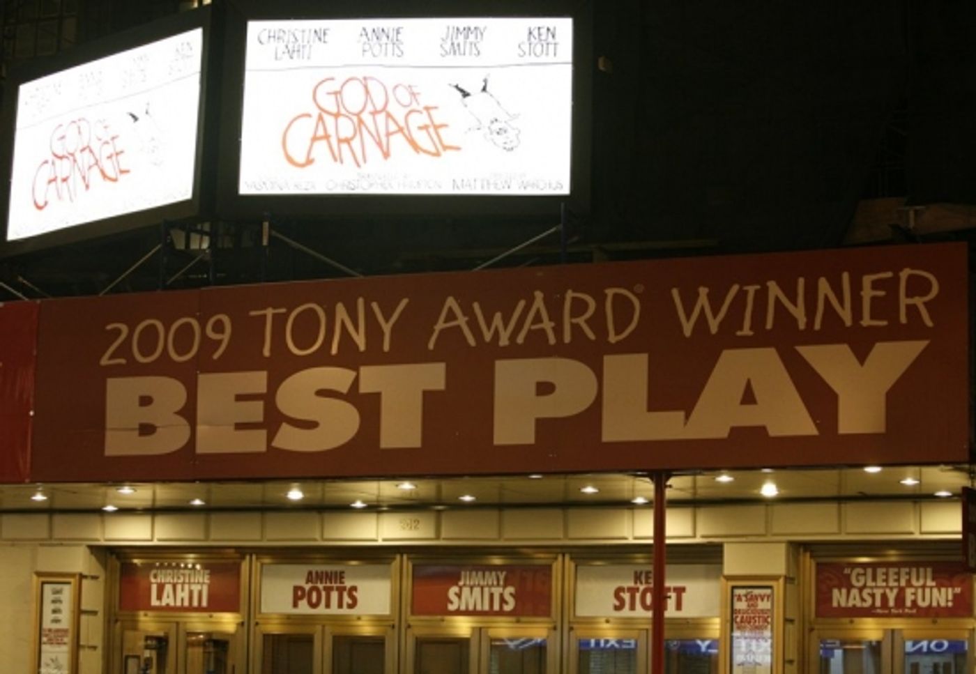 Photo Coverage: The New Cast of GOD OF CARNAGE Debuts! Photo Coverage: The New Cast of GOD OF CARNAGE Debuts! Image